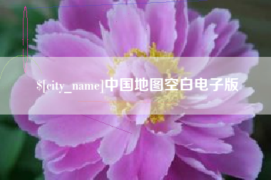 阿里中国地图空白电子版