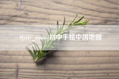 阿里初中手绘中国地图
