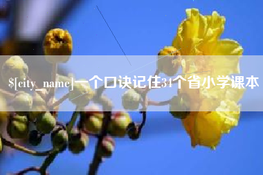 阿里一个口诀记住34个省小学课本