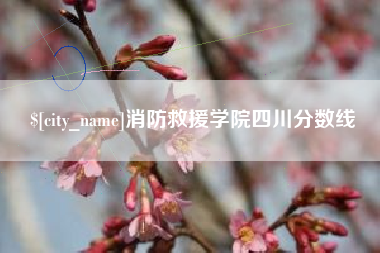 阿里消防救援学院四川分数线