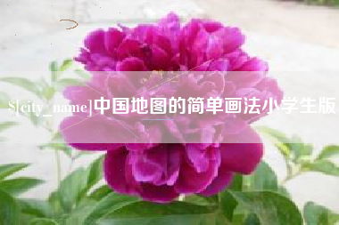阿里中国地图的简单画法小学生版