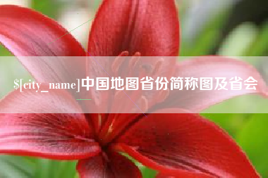 阿里中国地图省份简称图及省会