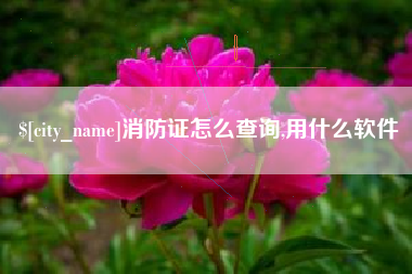 阿里消防证怎么查询,用什么软件