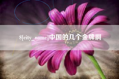 阿里中国的几个金牌啊