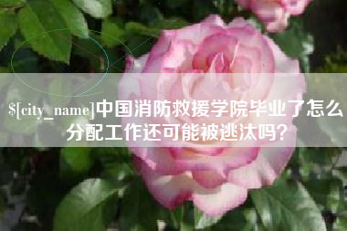 阿里中国消防救援学院毕业了怎么分配工作还可能被逃汰吗？