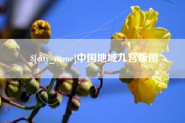 阿里中国地域九宫版图