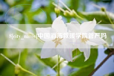 阿里中国消防救援学院管严吗