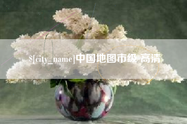 阿里中国地图市级 高清