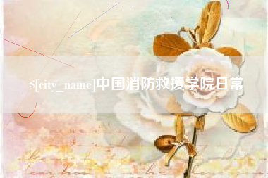 阿里中国消防救援学院日常