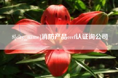 阿里消防产品cccf认证询公司