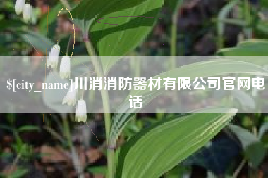 阿里川消消防器材有限公司官网电话