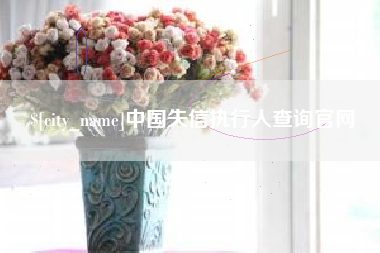阿里中国失信执行人查询官网