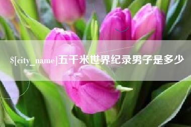 阿里五千米世界纪录男子是多少