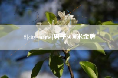 阿里男子5000米金牌