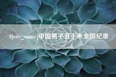 阿里中国男子五千米全国纪录