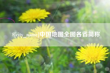阿里中国地图全图各省简称