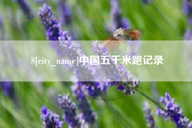 阿里中国五千米跑记录
