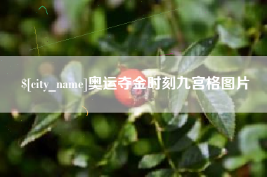 阿里奥运夺金时刻九宫格图片