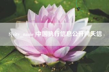 阿里中国执行信息公开网失信
